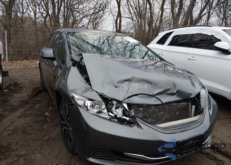 2013 Honda Civic Ex из США, поврежденный, VIN 19XFB2F88DE016120